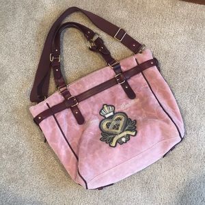 EUC Y2K Juicy Couture Velour / Velvet Tote
